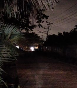 Lampu Jalan Lettu Karim Kadir Mati