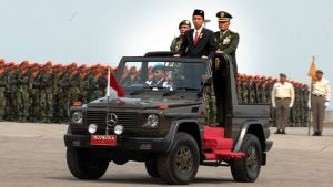 Hadiri HUT TNI ke 75, Presiden Jokowi Sangat Apresiasi TNI