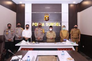 kakawil ke polda sumsel Polda dan Kakanwil Sumsel Sepakat Adakan Kerja Sama Wilayah
