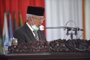 Mawardi Yahya Hadiri Rapat Paripurna XVII DPRD Prov Sumsel
