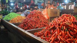 cabe dan bawang merah naik