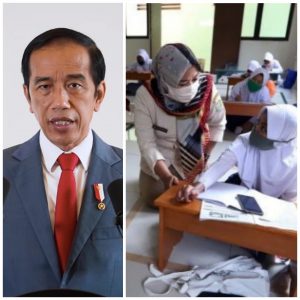 jokowi minta ortu siswa bersabar