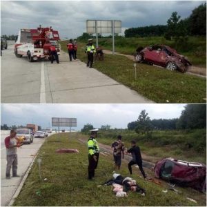 kecelakaan tol lampung