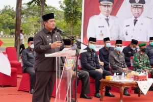 bupati banyuasin lantik cpns