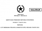 cuti bersama asn