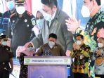 gub sumsel resmikan Infrastruktur